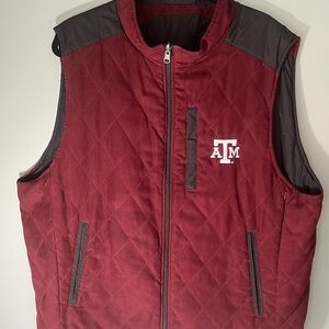 Texas A&M Madison Creek Outfitters Burgundy High Point Vest XXL
